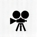 Icono de cámara de video